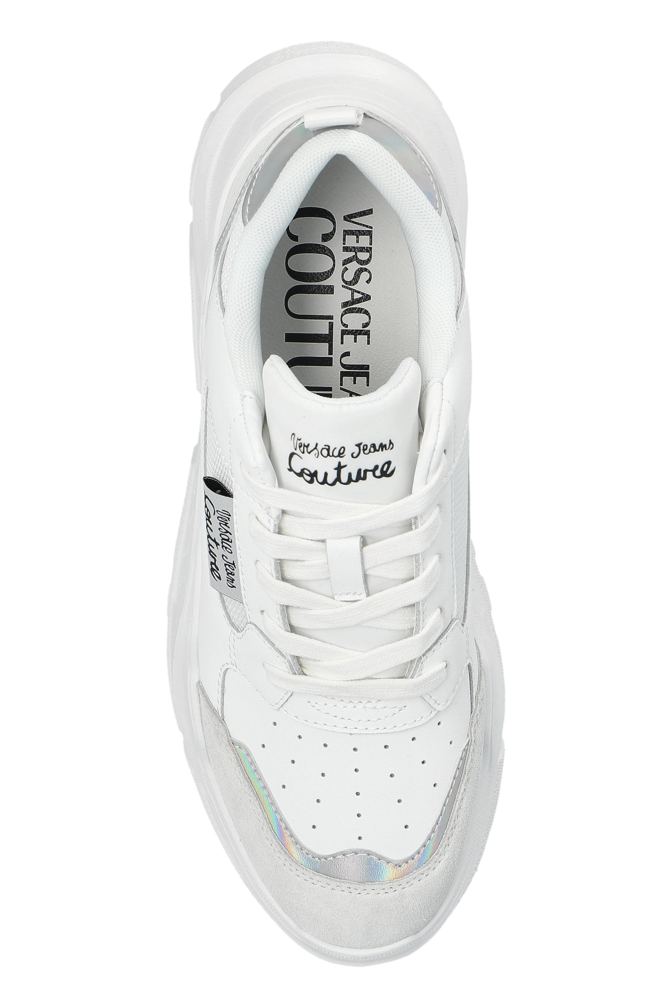 スニーカー VERSACE JEANS COUTURE Woman Sneakers White 78VA3SC2ZPB04 003 VERSACE JEANS COUTURE: Sneakers woman - White | Versace